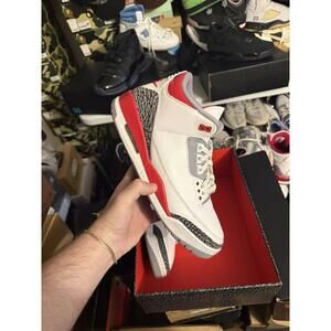 Jordan retro 3 fire red sz 12